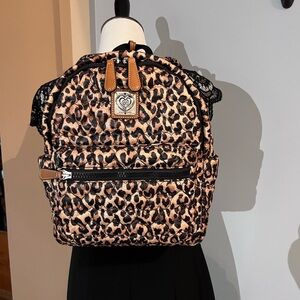 Brighton animal print backpack